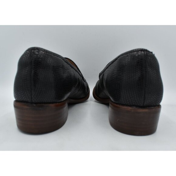 Sofft Womens Size 8.5 Napoli Black Leather Slip On Loafers Shoes - Picture 5 of 14